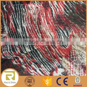 Wholesale 100% Chiffon Feather Printed Fringed Shawl Scarf thumbnail-2