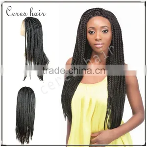Synthetic Lace Front Box Braid Wig for Black Woman thumbnail-1