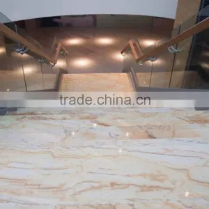 Natural Quarzite Slab - Golden Macauba thumbnail-3