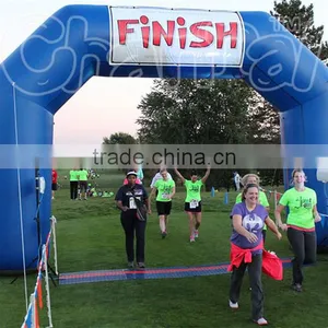 2016 New Arrival Advertising Inflatable Finish Line Arch for Sale Quality Choice thumbnail-4