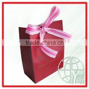 Fashional Coated Paper Gift Bag Brown Paper Gift Bags Carton Bag thumbnail-1