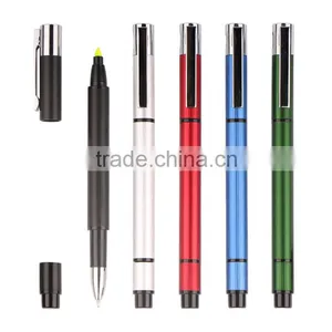 2014 Plastic Ball Pen Highlight Pen thumbnail-1
