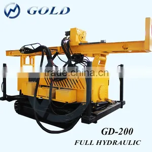 Hot!! Multipurpose 200M Rig, Full Hydraulic Rock Drill For Sale thumbnail-3