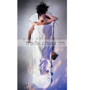 100% Silk Sleeping Bag Liner Blue Color thumbnail-3