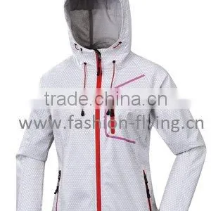 Ladies Long Sleeve Softshell Wholesale Clothing(AL0115C) thumbnail-1