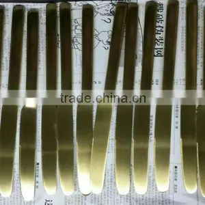 Stainless Steel Tableware Gold, Rose Gold, Blue, Black Color Coating thumbnail-5