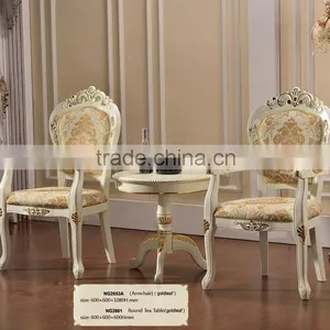 Luxury Coffee Table With Armchairs (NG2661&NG2635A-G) thumbnail-1