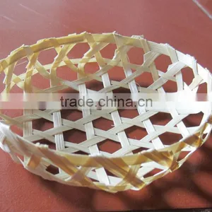 Woven Bamboo Basket Cheap Price for Promotion Sale thumbnail-1