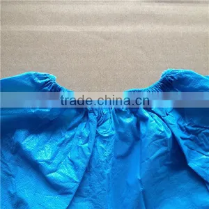 30g Blue CPE Disposable Shoe Cover thumbnail-2