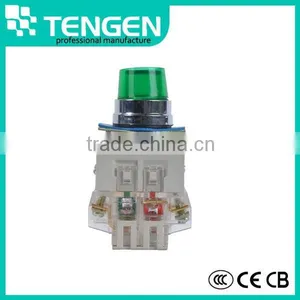 LAY3 Industrial 660V IP40 Green Push Button Switch thumbnail-1