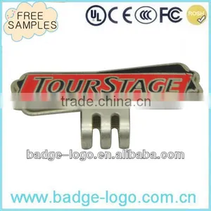 Fashionable Custom Golf Hat Clip With Hard Enamel thumbnail-1
