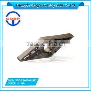 Carbide Turning Insert VNGG160404-LHC BU810 for Aluminum Finishing thumbnail-3