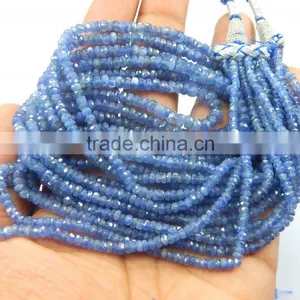 Natural Blue Sapphire Beads, Blue Sapphire Beads thumbnail-1