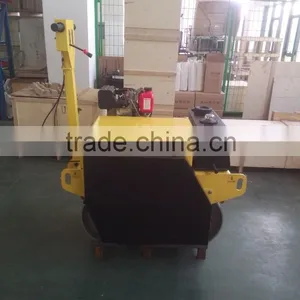 Double Drum Steel Road Roller With Honda Engine thumbnail-5