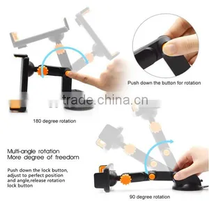 Sunction Mobile Phone Cradle Car Mount Holder, Car Seat Cup Holder for IPad Mini/glaxey Tab thumbnail-3