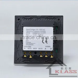 Modern 2 Gang Remote Sensitive Dimmer Light Switch Made in China thumbnail-4
