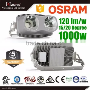 120000 lm Lumileds Chip UL TUV SAA DLC Rohs Approved 1000 Watt LED Flood Light thumbnail-1
