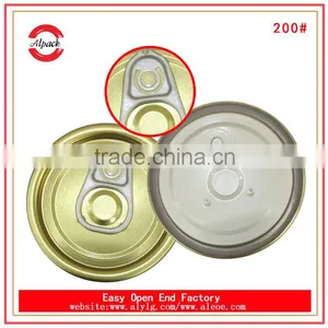 Online Shopping 200 Tinplate Easy Open End for Canned Tuna thumbnail-5