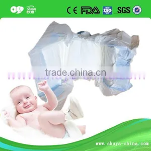 SAP & Fulf Pulp Super Absorbent Wholesale Baby Diapers thumbnail-2
