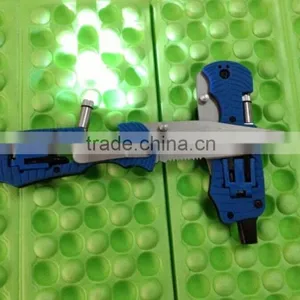 OEM Blue Outdoor Multi Knife With LED Flashlight thumbnail-4