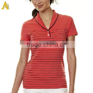 Fashion Design Cotton Blank Tshirt no Label, Collar Tshirt Design thumbnail-1