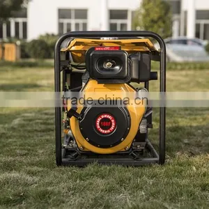 NIMBUS 2015 New Portable Single Phase 10HP Diesel Engine Powered Open-type Diesel 5KW Generator for Sale thumbnail-5