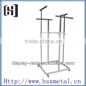 Adjustable Clothes Hanger Rack / Design Clothes Display Rack / Stand Clothes Hanger Rack HSX-S359 thumbnail-1