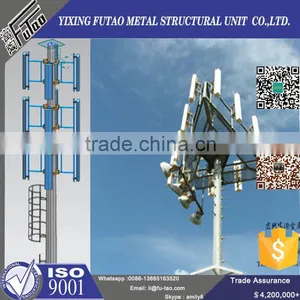 High Quality Galvanized Monopole Antenna Tower thumbnail-4
