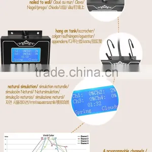 Hot Sale 120W 165W 300W Wifi Led Coral Reef Aquarium Light, Intelligent Led Aquarium Light for Saltwater thumbnail-4