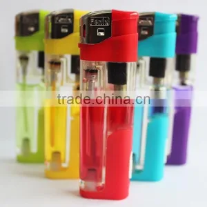 High Quality Refillable Electronic Lighter With LED, LED Electronic Lighter thumbnail-1