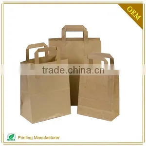 Factory Wholesale High Quality Cheap Price Kraft Paper Bag thumbnail-1