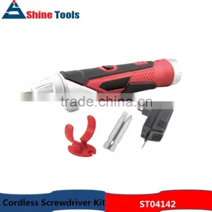 4pcs Automatic Rechargeable Cordless Screwdriver Machine Kit thumbnail-1