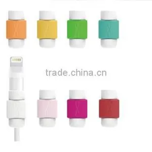 Hot Selling Cellphone Cord Protector , Earphone Cable Protector , Mobile Phone Data Cable Silicone Protector thumbnail-6