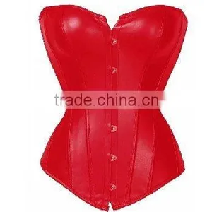 Wholesale Adult Sexy Leather Corset Bustier thumbnail-1