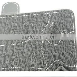 Universal Drop Proof Leather Tablet pc Case Cover for Android Tablet for Samsung Galaxaxytablet8inch With Keyboard thumbnail-3