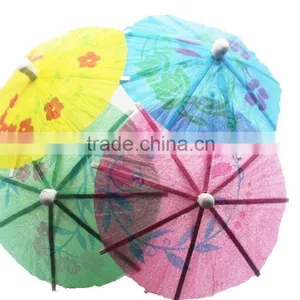 Wholesale Latest Boutique Small Umbrella Sign, Technological Fruits Toothpicks, Cake Decoration, Oiled Paper Umbrella thumbnail-5