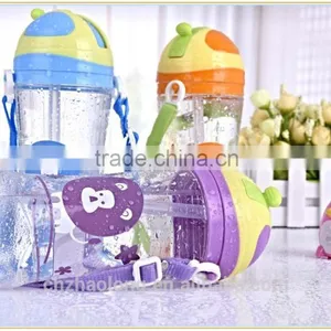 Plastic Water Bottle for Kids With Straw,good Design Kids Water Bottle thumbnail-4