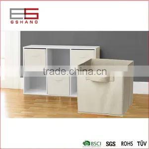 Fabric Nonwoven Storage Cube and Bin, Foldable Fabric Storage Cube thumbnail-2