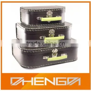 Hot Quality Customized Made Black Paper Box Suitcase (ZD2014-M011) thumbnail-1