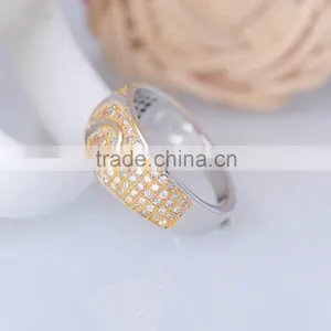 Fashion Jewellery 925 Sterling Silver Golden Letter s Finger Rings thumbnail-5