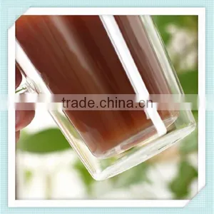 Hand Blown Double Wall Glass Mug Lead Free Double Wall Glass for Coffee thumbnail-2