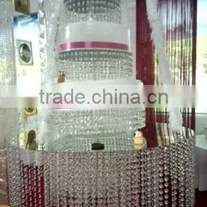 Wedding Hanging Cake Stand for Wedding Decoration Centerpieces With Crystal Chandelier thumbnail-2