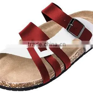 New Design Slippers,hot Sale Slippers, PU Cork Sole Slippers thumbnail-4