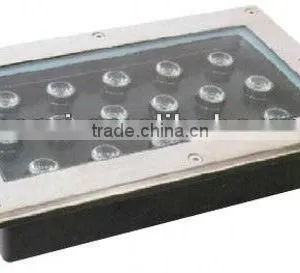 16W 12v 24V 230V Led Underground Light IP65 Aluminium+Stainless Steel ce 2013 12v 24v 230v RGB White Warm White Outdoor thumbnail-1