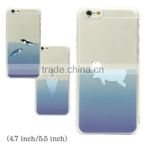 Case Cover for Iphone 6s, Scratch Resistant Phone Case, Sea Phone Case, Polar Bear Phone Case, Penguin Phone Case thumbnail-1