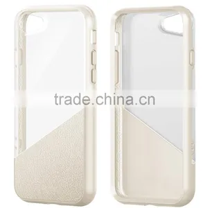 Newly Double Layer PC Case Leather Case for Apple IPhone 7 (4.7") thumbnail-2
