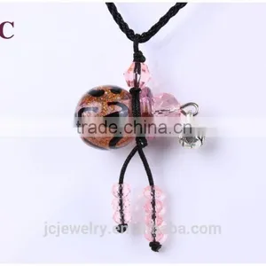 Fashion Necklace 2016 Essential Oil Glass Oil Bottle Pendant Bottle Necklace Pendant thumbnail-2