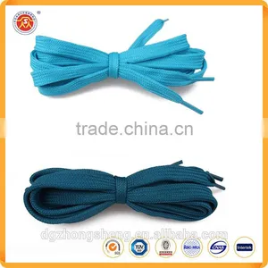 2016 Wholesale Customized Colored Cheap Bright Coloured Cotton Shoelace thumbnail-3