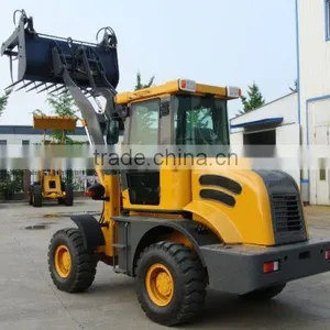 Manufacturer Articulated 1.5Ton ZL15 Mini Wheel Loaders With Various Attachments thumbnail-2
