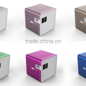 Cheapest Bluetooth Small Size 64x62x62mm Remote Control Home Movie Projector thumbnail-4